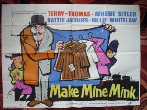 A poster for Make Mine Mink