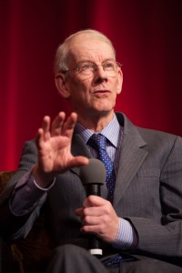 Kevin Brownlow in conversation at the Oscars