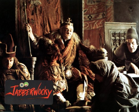 Max Wall as King Bruno in Jabberwocky