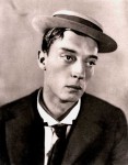 Head and shoulders portrait of Buster Keaton